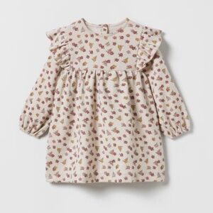 Zara Girls Soft Touch Floral Dress